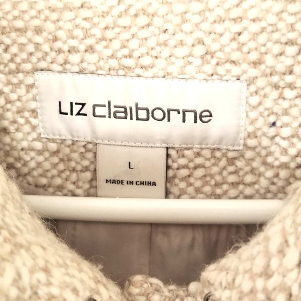 Size L, Liz Claiborne Knee High Coat